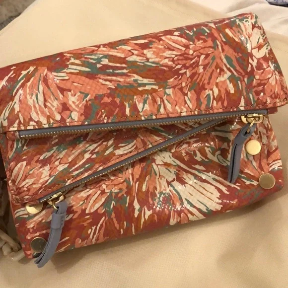 HAMMITT DILLON SMALL CLUTCH/SHOULDER/CB Garden Party Pink + 5 NORTH WALLET NWT - Picture 7 of 16